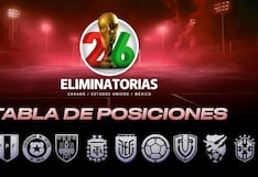 Tabla de las Eliminatorias 2026: resultados y partidos tras la fecha 11