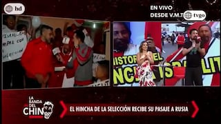 Selección Peruana:'Hincha israelita' recibió pasaje a Rusia 2018 [VIDEO]