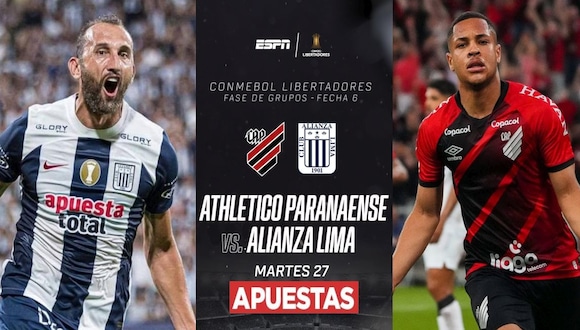 Alianza Lima vs Paranaense: apuestas, pronóstico y cuotas del partido de Copa Libertadores 2023.