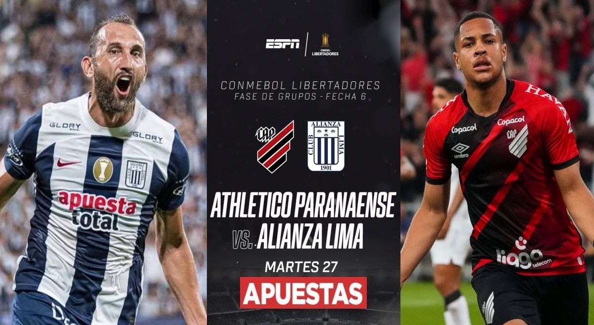Alianza Lima vs Paranaense: apuestas, pronóstico y cuotas del partido de Copa Libertadores 2023.