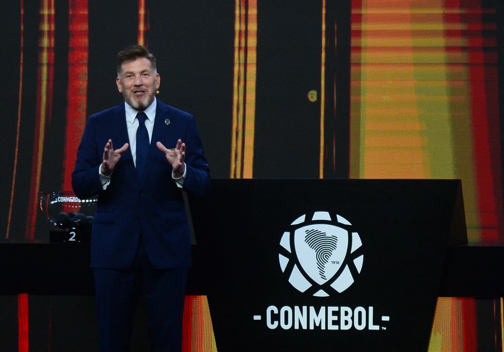Presidente de la Conmebol presentó nueva propuesta de clasificación para el Mundial 2030. (Foto: AFP)