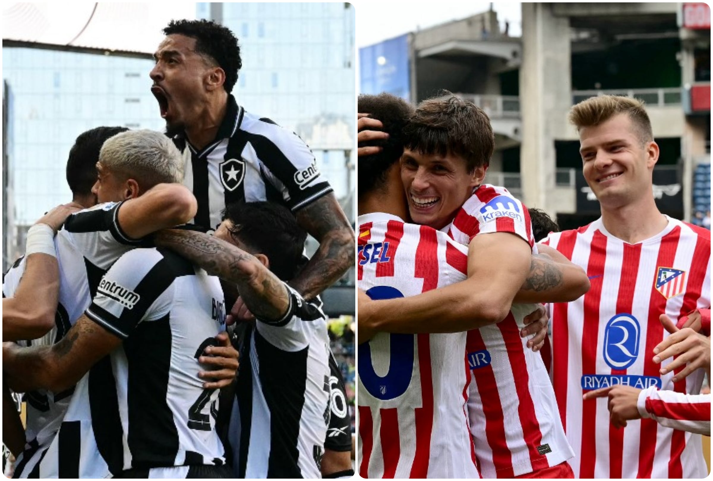 Atlético de Madrid y Botafogo se enfrentan este lunes 23 de junio en un duelo decisivo por la tercera fecha del Grupo B del Mundial de Clubes 2025. (Foto: AFP)