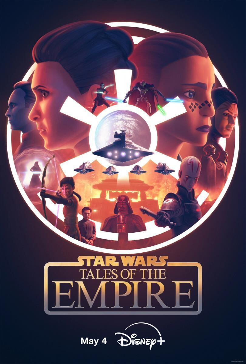 El póster de "Star Wars: Tales of the Empire", serie animada que se compone de 6 episodios en total (Foto: Disney Studios)