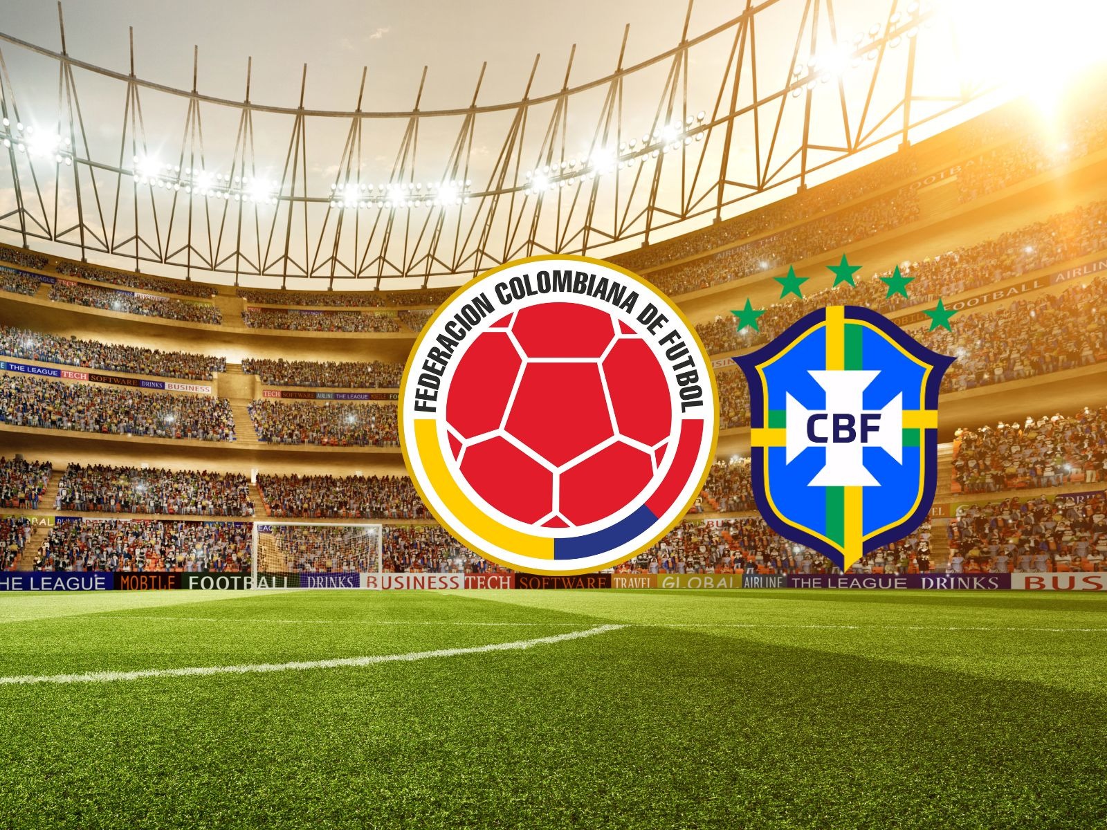 El Colombia vs. Brasil por Copa América 2024 lo podrás ver EN VIVO y EN DIRECTO vía Win Sports. (Foto: Composición)