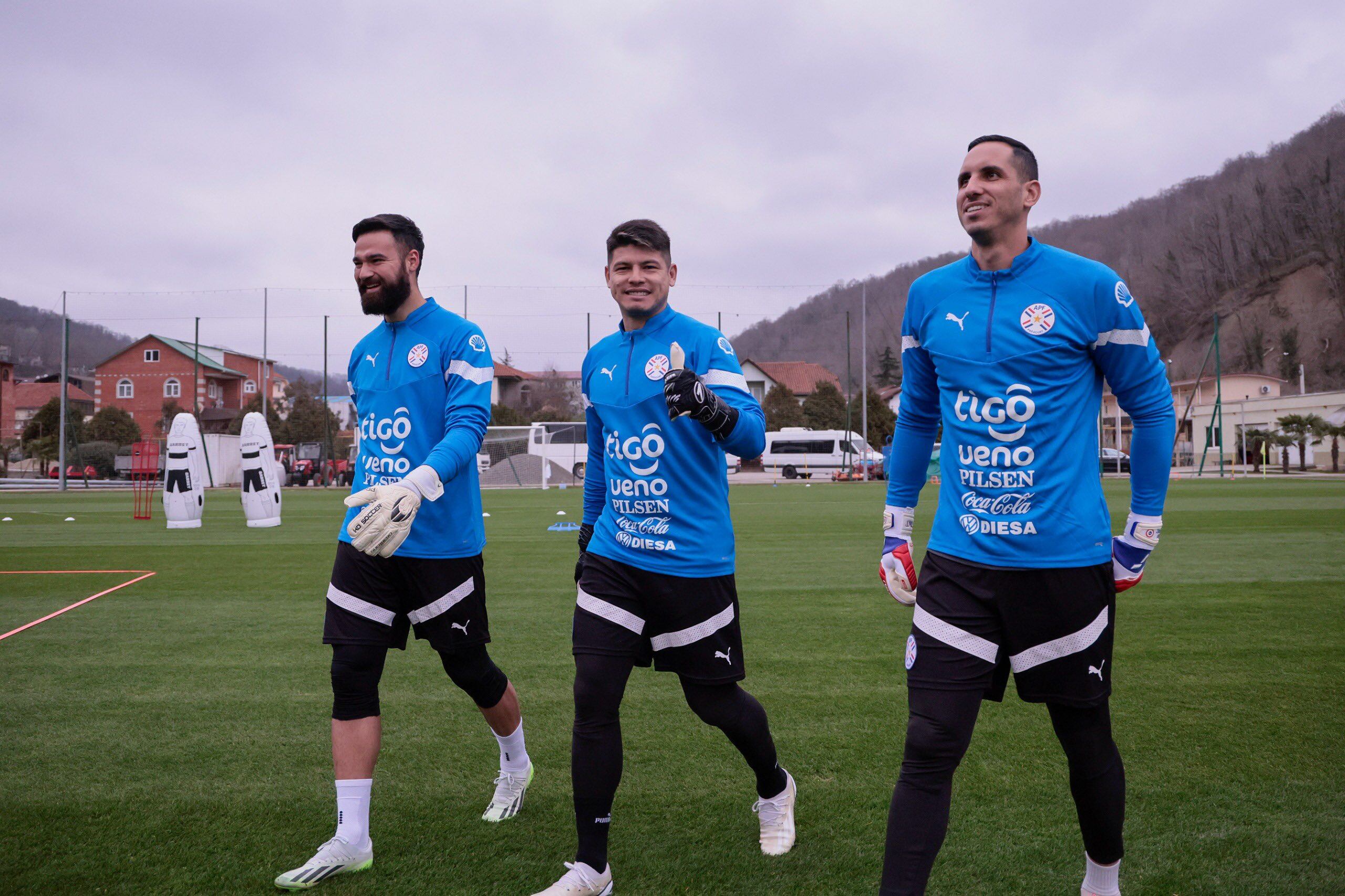Paraguay entrenó toda la semana en Sochi, pensando en enfrentar a Rusia en amistoso.
