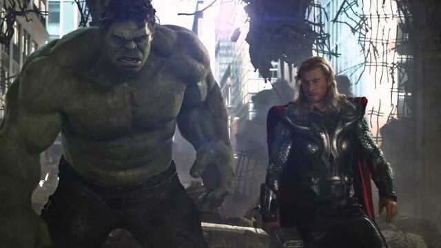 Marvel: escena de Thor y Hulk en "Avengers" de 2012 es recreada por Disney con otro final