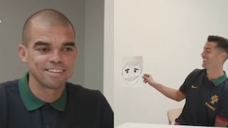 Todo es ‘fiesta y alegría’ en Portugal: Cristiano Ronaldo dibujó a Pepe en un divertido video