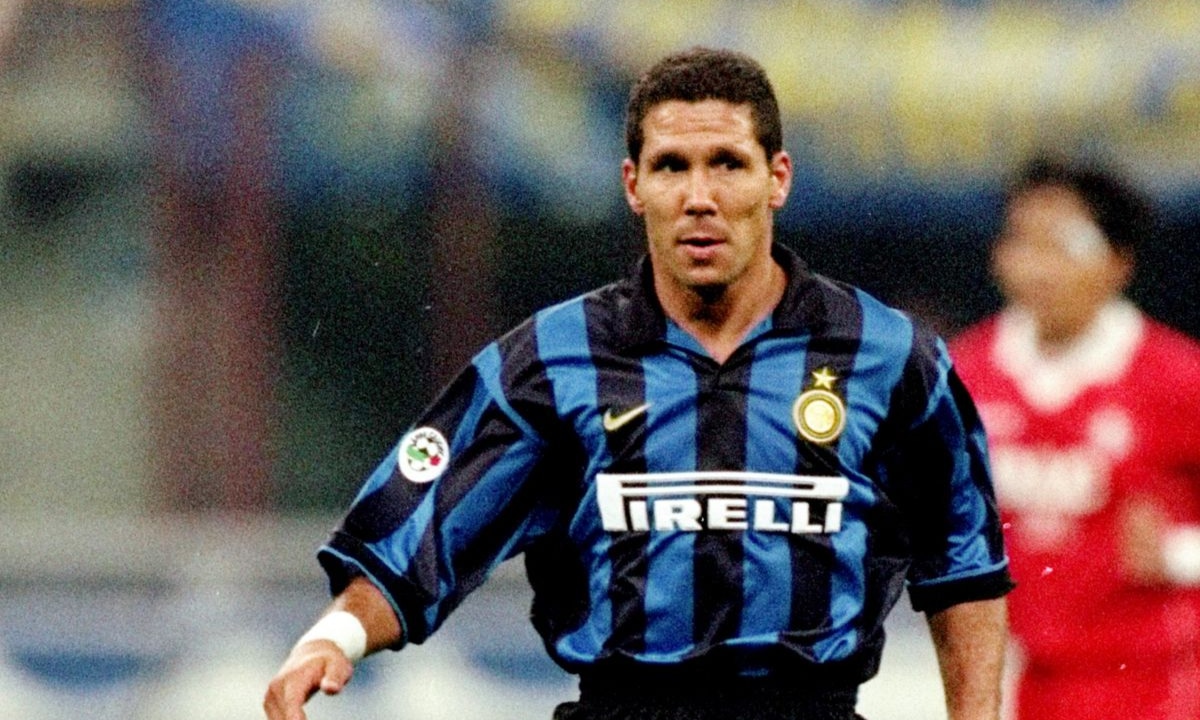 Diego Simeone jugó para el Inter de Milán cuando era futbolista. (Foto: Getty Images)