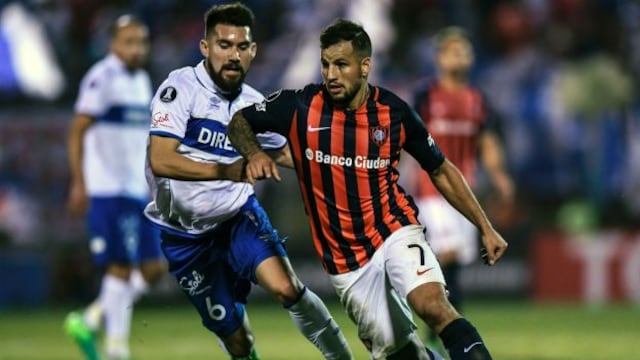 Universidad Católica y San Lorenzo empataron 1-1 en Copa Libertadores