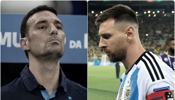 Lionel Messi y Scaloni también fueron compañeros en la selección de Argentina. (Foto: Getty Images)
