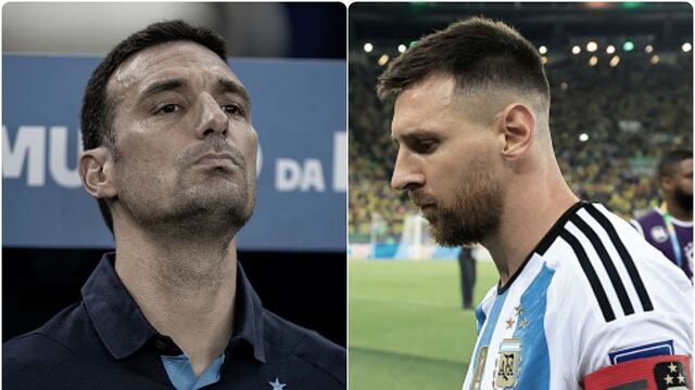 La ‘bomba’ en Argentina: Messi y Scaloni pelearon tras el triunfo ante Brasil