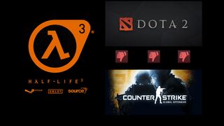 No se callan nada: las quejas de la comunidad por Half-Life 3 arremeten contra Dota 2 y CS:GO