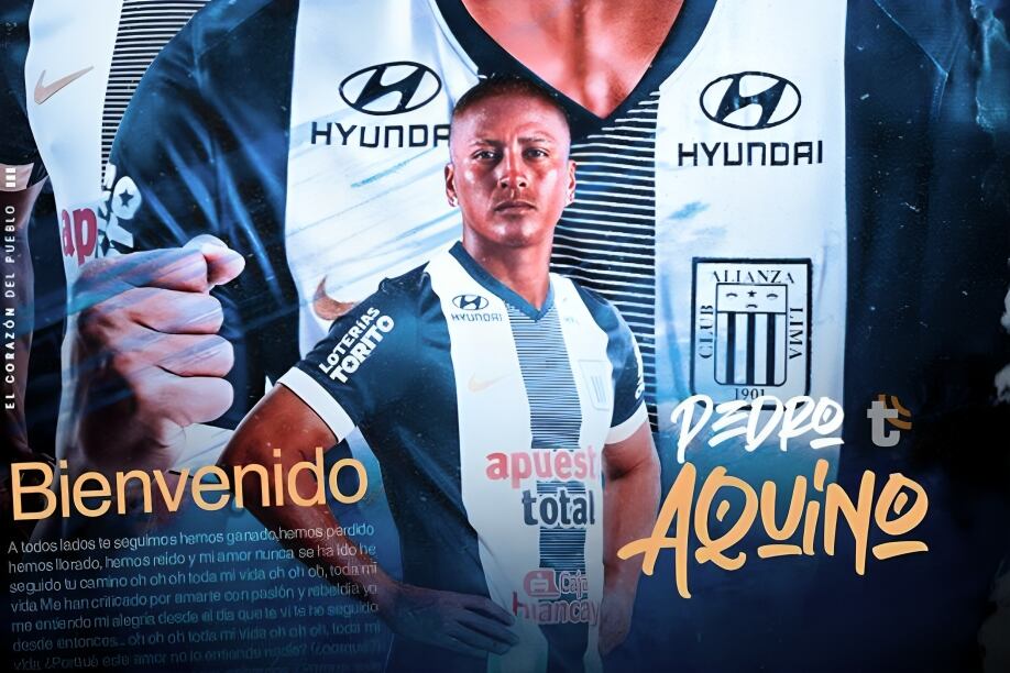 Pedro Aquino fue oficializado por Alianza Lima (Foto: @clubALoficial)