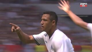 Su primer grito: Alexis Sánchez anotó golazo en Marsella vs. Niza [VIDEO]
