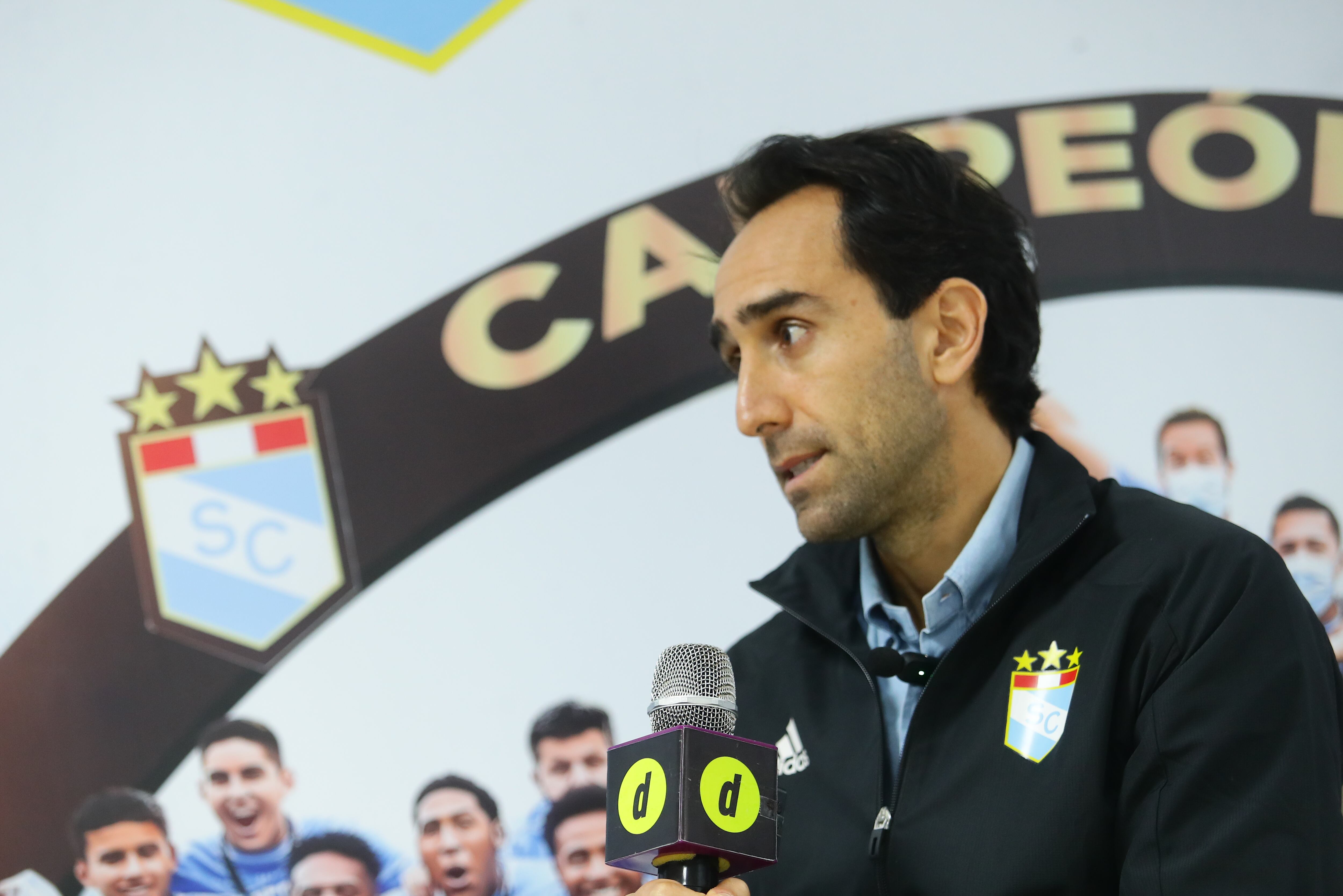 Joel Raffo, presidente de Sporting Cristal. (Foto: Jesús Saucedo / GEC)
