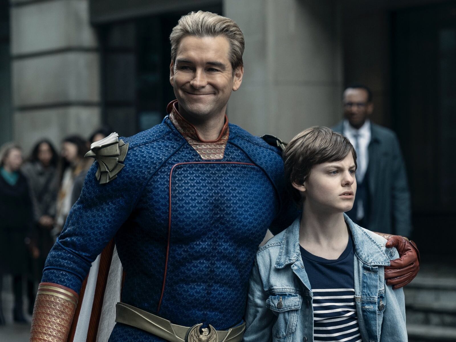 Homelander (Antony Starr) recupera a su hijo en la cuarta temporada de “The Boys” (Foto: Amazon Prime Video)