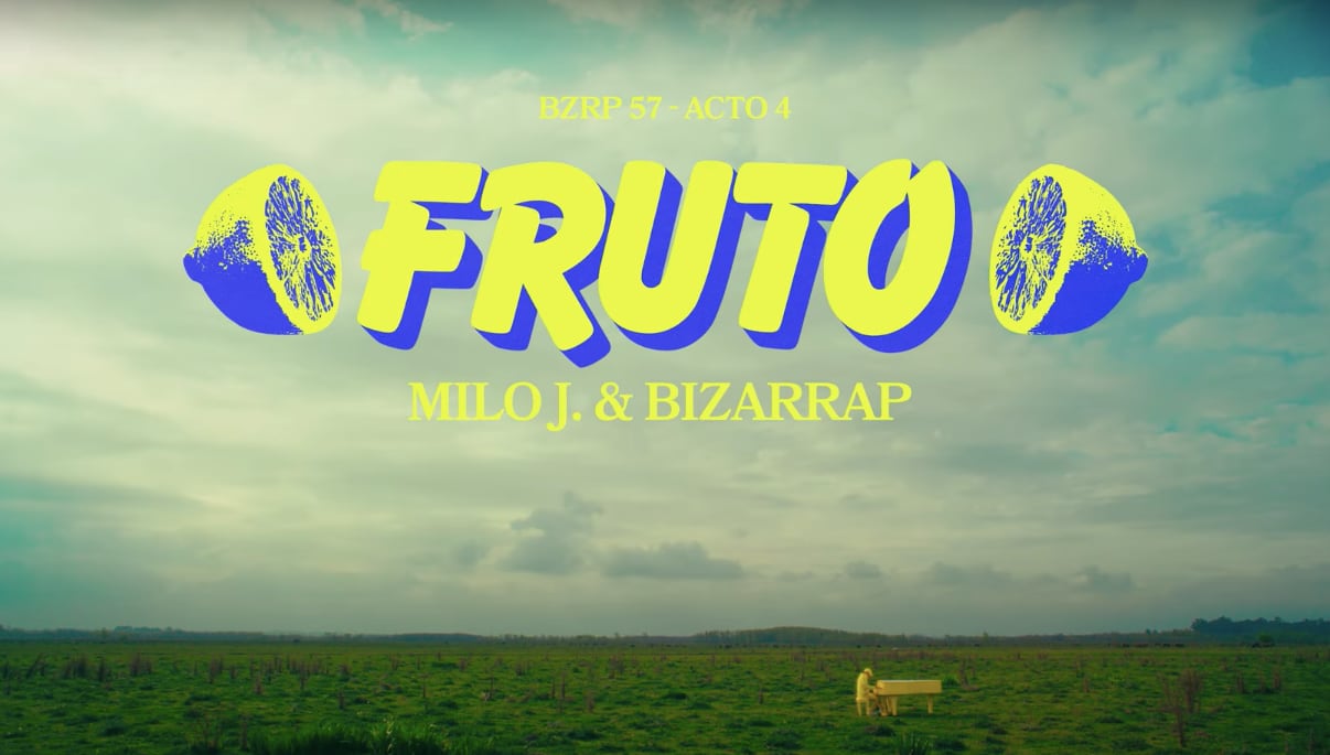 "Fruto" es el cuarto acto del “BZRP Music Session #57” con Milo J (Foto: Bizarrap / YouTube)
