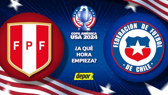Perú y Chile se enfrentan por la Copa América 2024. (Diseño: Depor)