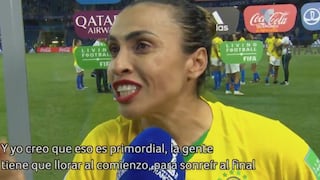 ¡Hasta las lágrimas! El emotivo mensaje de Marta a las próximas generaciones del fútbol femenino [VIDEO]