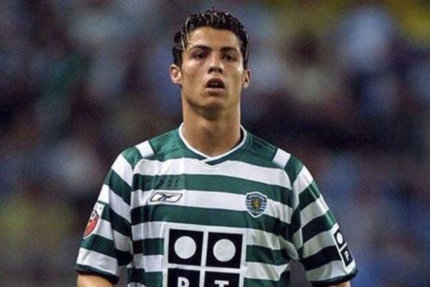 Cristiano Ronaldo debutó con Sporting Lisboa en la temporada 2002-03. (Foto: Instagram)