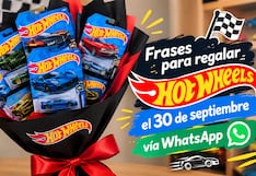 Frases graciosas para regalar Hot Wheels el 30 de septiembre: mensajes para WhatsApp