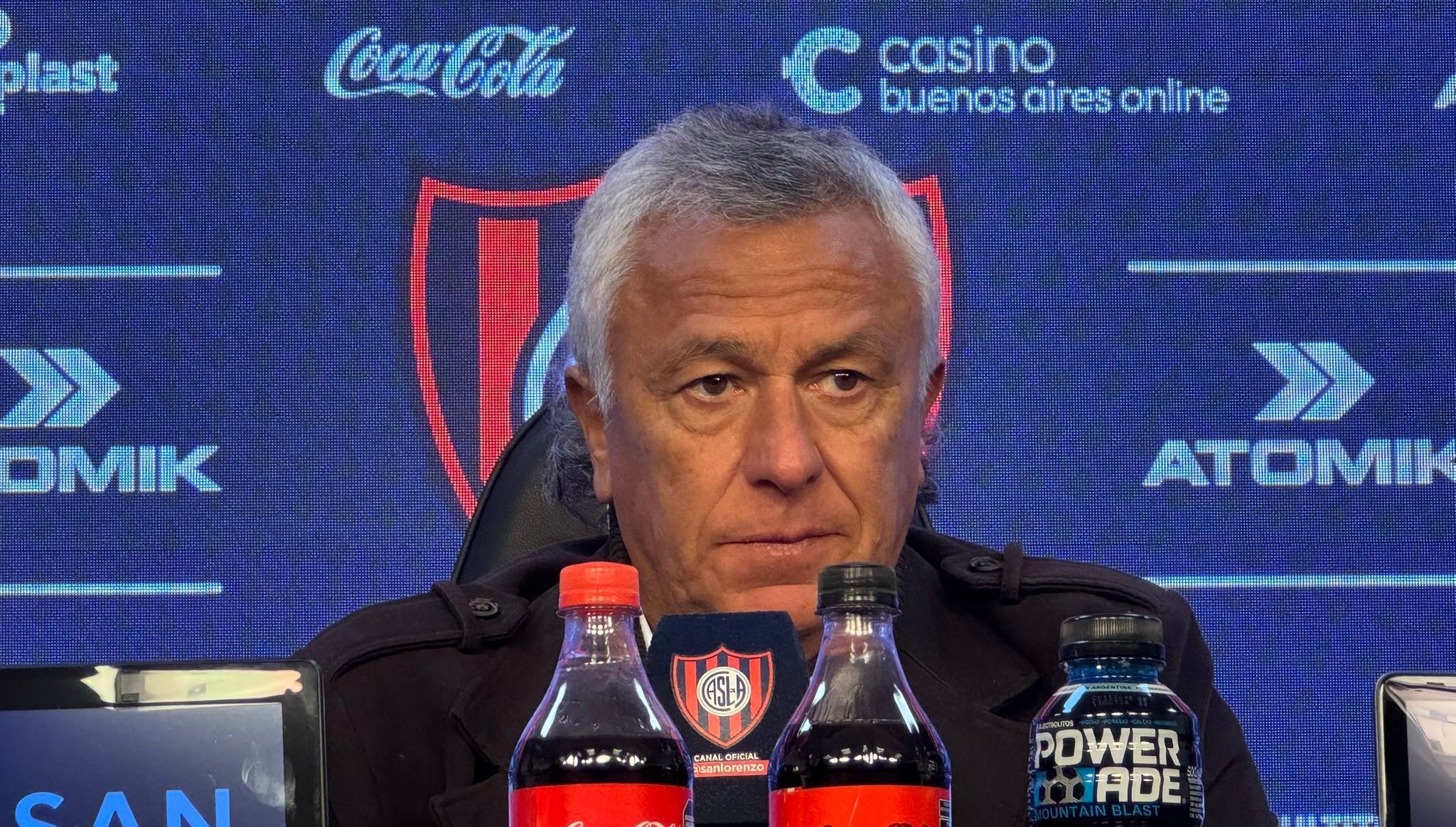 Luego de perder el clásico con Huracán: continuidad de ‘Pipo’ Gorosito en San Lorenzo pende de un hilo. (Foto: LPA)