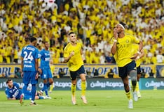 Cristiano Ronaldo todavía no es campeón: Al Nassr igualó 1-1 con Al Hilal por la Saudi Pro League