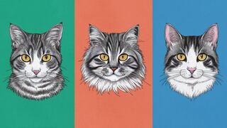 Elige uno de los tres gatos en la imagen para descubrir si eres una persona huraña