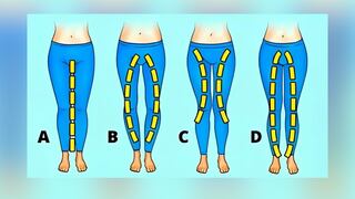 Test de personalidad: mira qué dicen tus piernas sobre ti según esta imagen