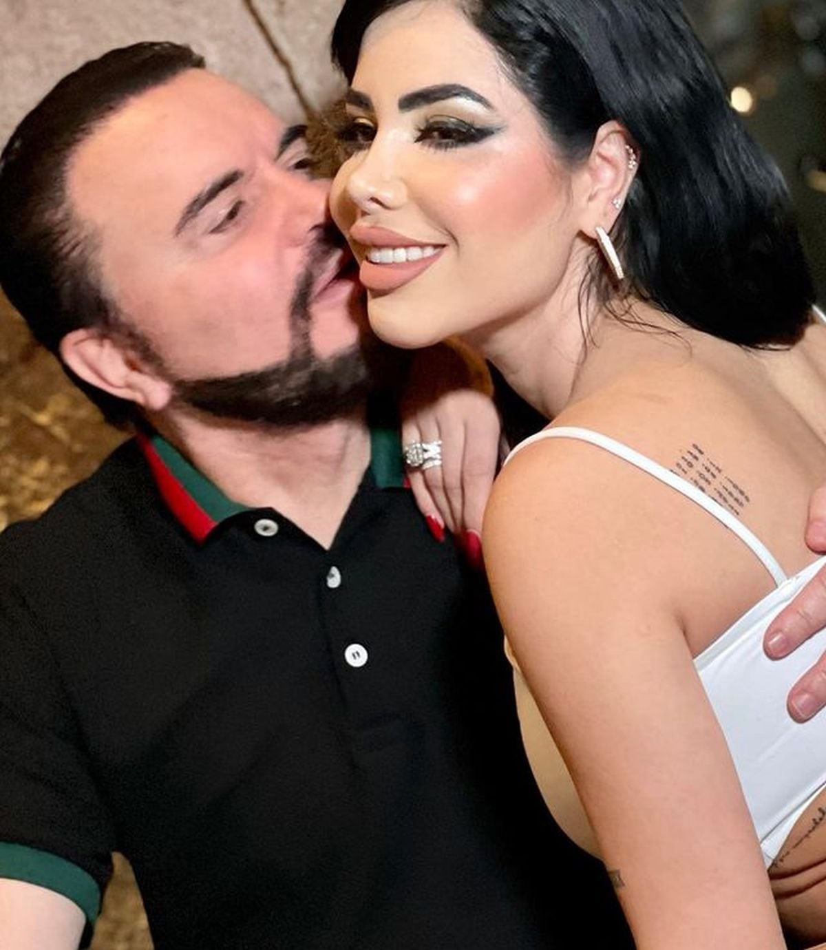 Derroche de amor con su amado Roberto (Foto: Sol León / Instagram)