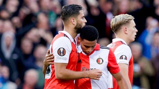 Marcos López dio asistencia: Feyenoord goleó 6-0 a Sturm Graz en la Europa League