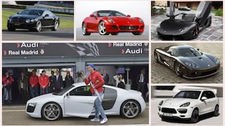 Cristiano Ronaldo y los 16 autos de lujo que tiene en su cochera (FOTOS)