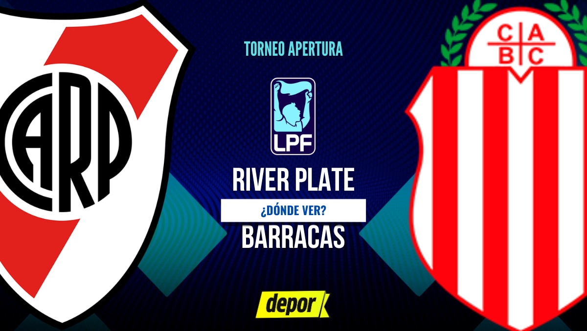 River vs. Barracas Central se enfrentan en la primera fecha del Torneo Clausura con transmisión de TNT Sports, ESPN, Disney Plus Premium y TNT Sports GO. (Foto: Composición Depor)