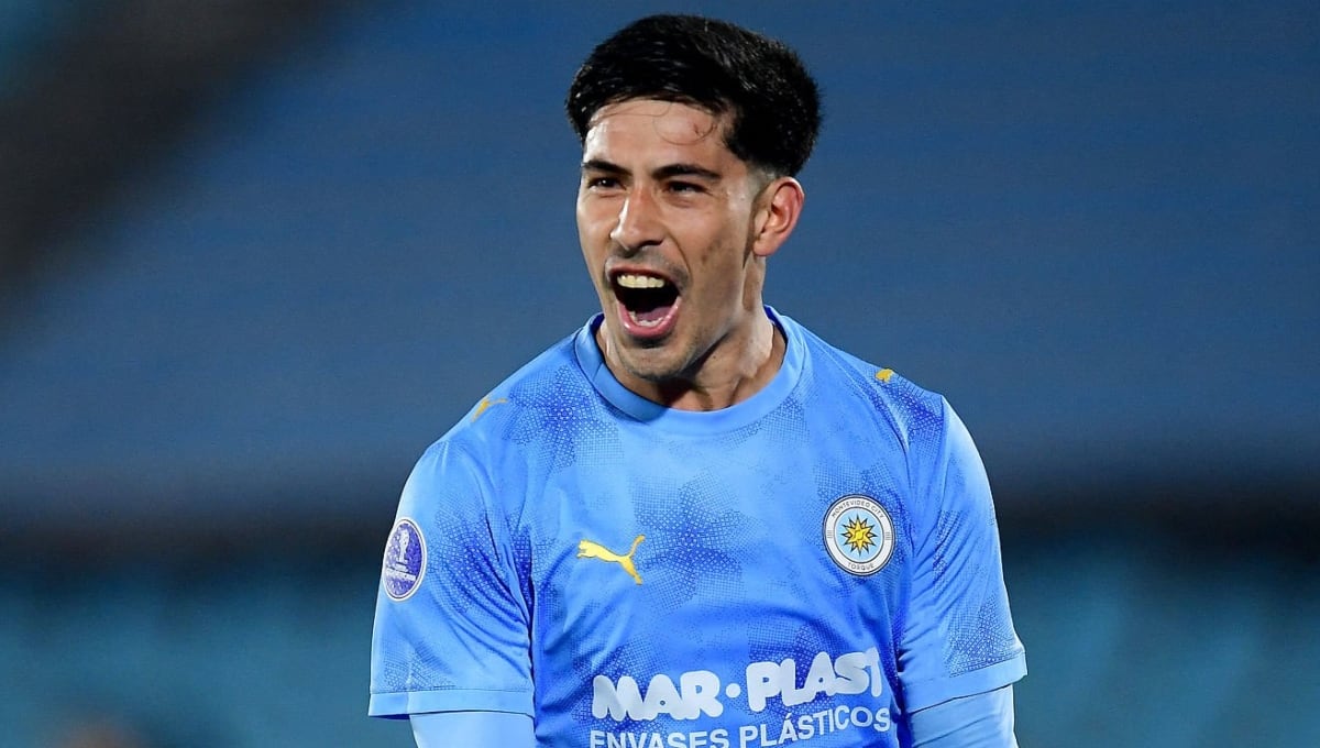 Salomón Rodríguez registra cinco goles en la Copa Sudamericana 2026 con Montevideo City. (Foto: Getty Images)