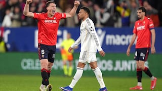 Real Madrid vs. Osasuna (1-2): video, goles y resumen por LaLiga