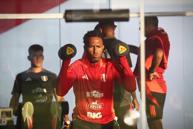Las mejores postales del entrenamiento de Perú (Foto: Jorge Cerdán / GEC)
