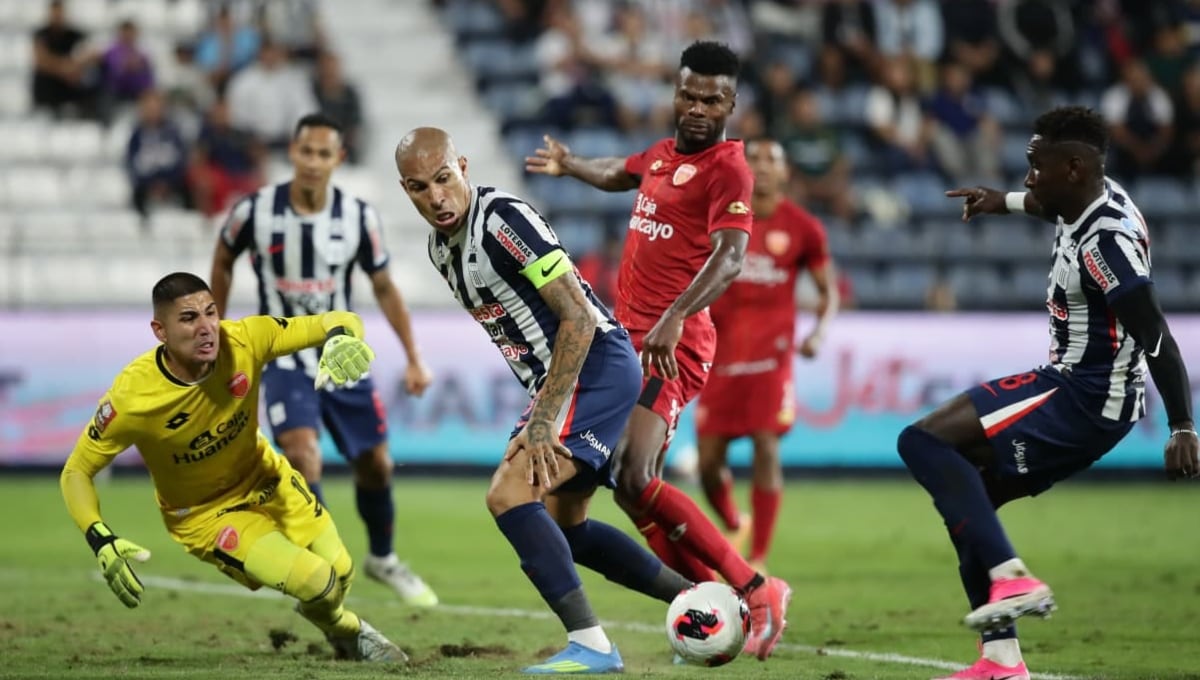 Alianza Lima venció por 2-1 a Sport Huancayo con doblete de Eryc Castillo. (Foto: GEC)