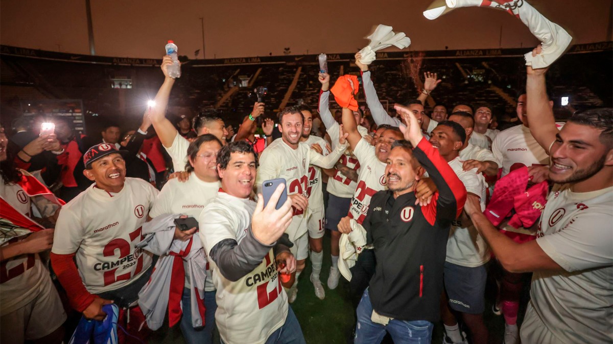 Universitario se proclamó campeón nacional luego de diez años. (Foto: Andina)