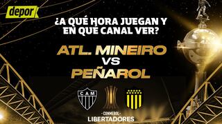 En qué canal ver Peñarol vs. Atlético Mineiro y dónde transmiten por Copa Libertadores