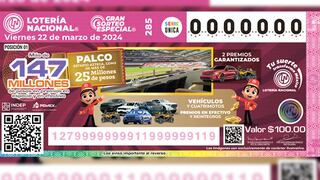 Resultados del Gran Sorteo Especial del viernes 22 de marzo: números ganadores