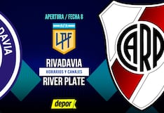 River vs. Independiente Rivadavia: fecha, horarios y canales de TV por el Torneo Apertura