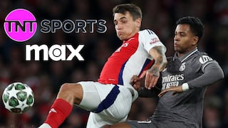TNT transmitió los cuartos de final entre Real Madrid vs. Arsenal por Fútbol TV y MAX Online