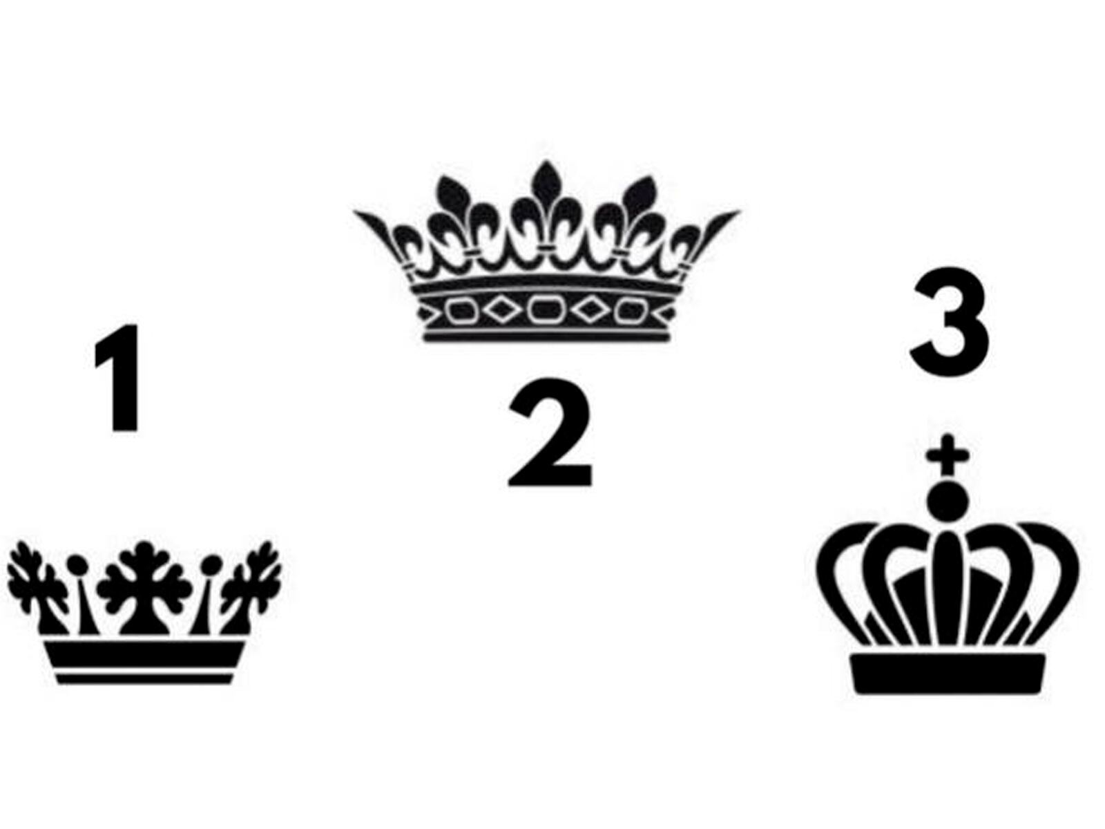 TEST VISUAL | Es muy sencillo obtener los resultados. Necesitas elegir una de estas tres coronas. | Foto: namastest