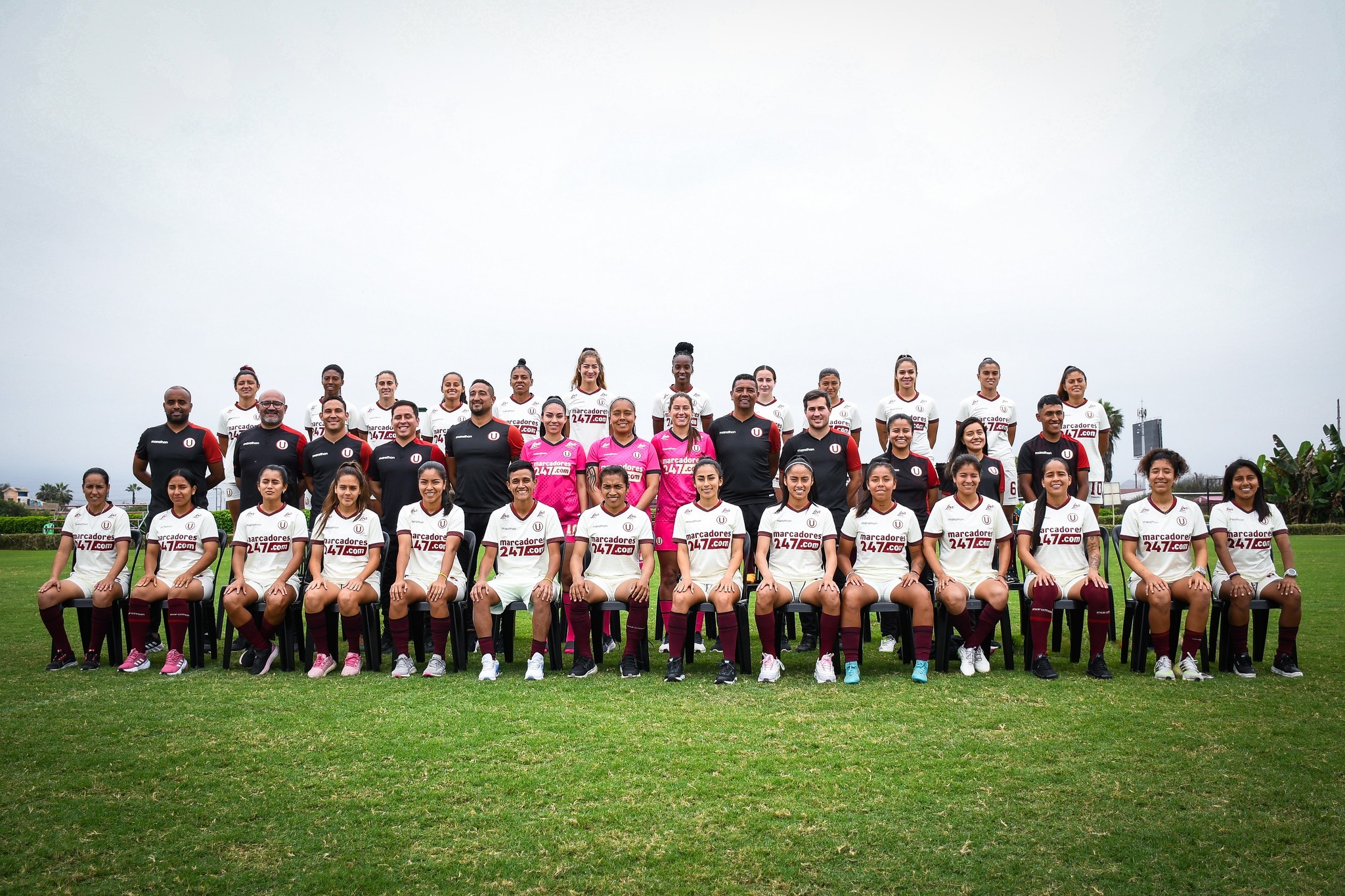 Delegación femenina de Universitario de Deportes se encuentra en Colombia para su debut en la Copa Libertadores Femenina. (Foto: Prensa U)