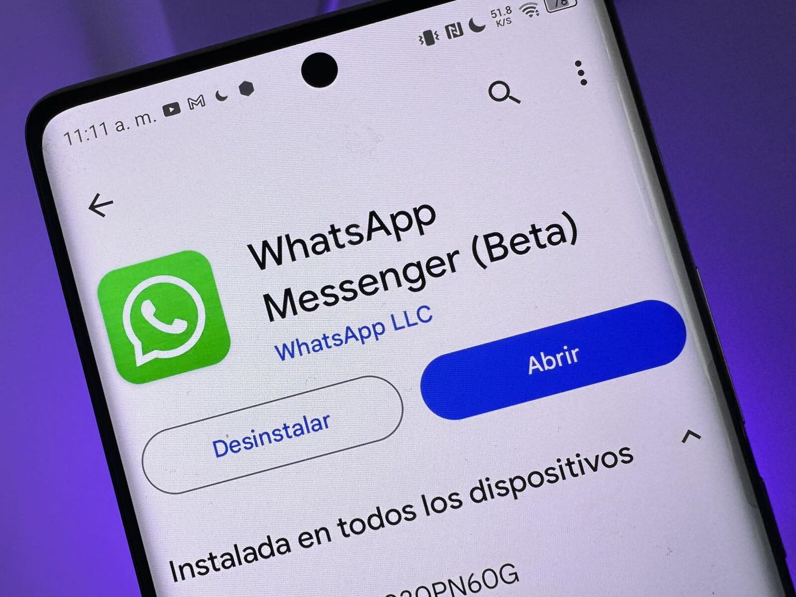 WHATSAPP | Ya no podrás actualizar la aplicación. (Foto: Depor - Rommel Yupanqui)