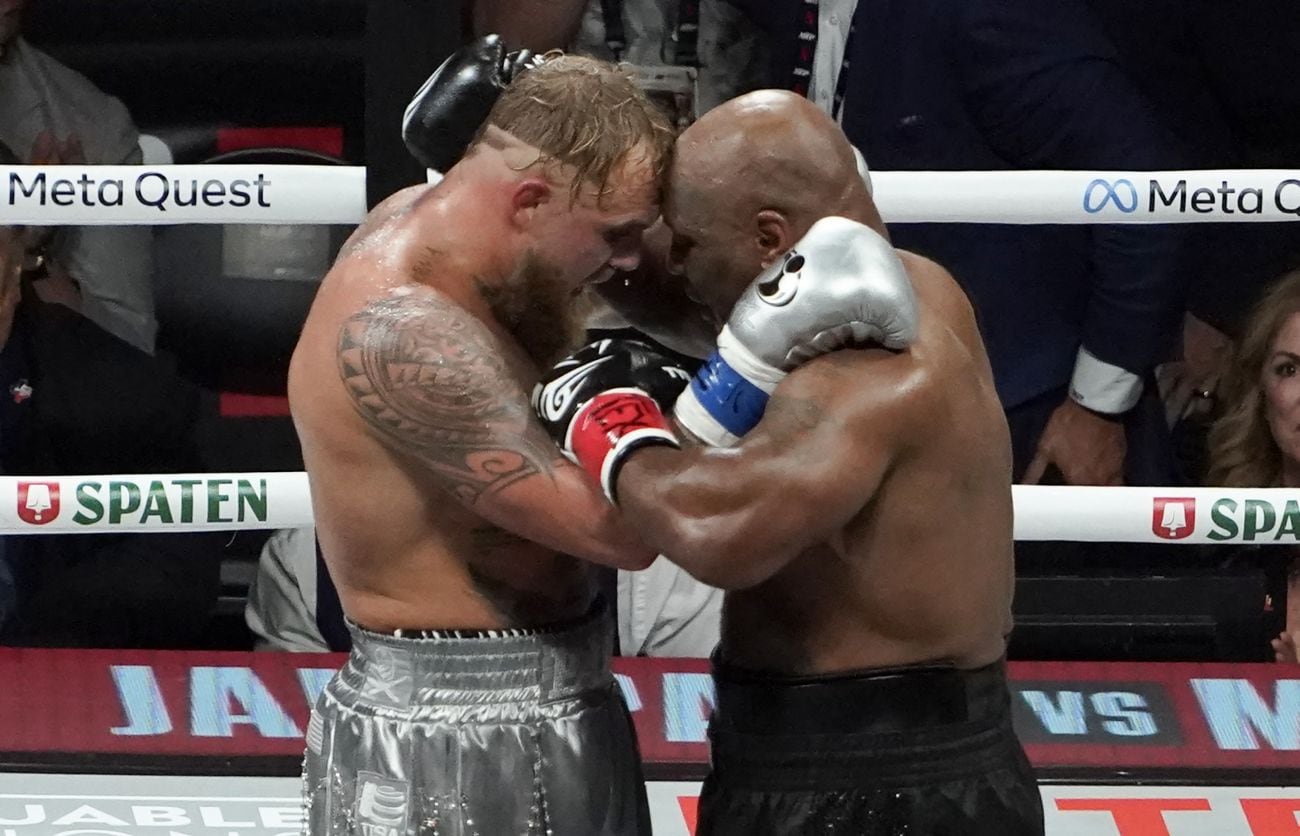 Jake Paul tuvo una mediática pelea con Mike Tyson en el 2024. (Foto: AFP)