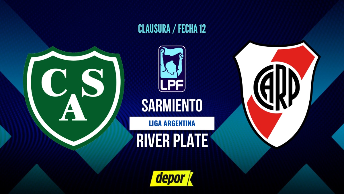 River Plate vs. Sarmiento. (Composición: Depor)
