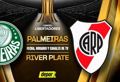 River vs. Palmeiras: canales de transmisión y a qué hora juegan por Copa Libertadores