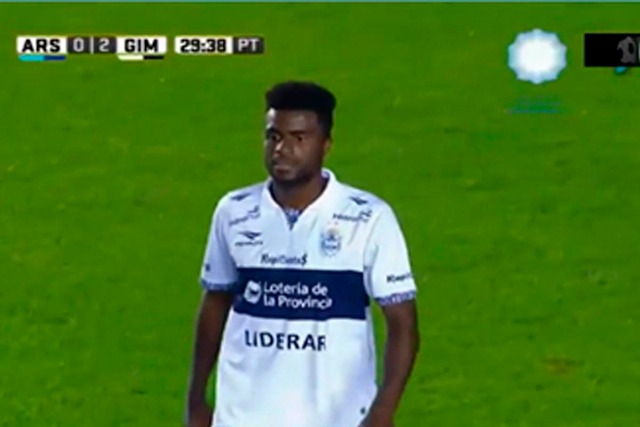 Christian Ramos estuvo en Gimnasia en la temporada 2016-17. (Foto: TV Pública)