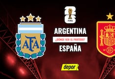 Transmisión, Argentina vs. España EN VIVO: dónde ver gratis TV Pública, TyC Sports y Mi Telefe